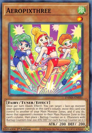 Aeropixthree (DAMA-EN031) - Dawn of Majesty 1st Edition