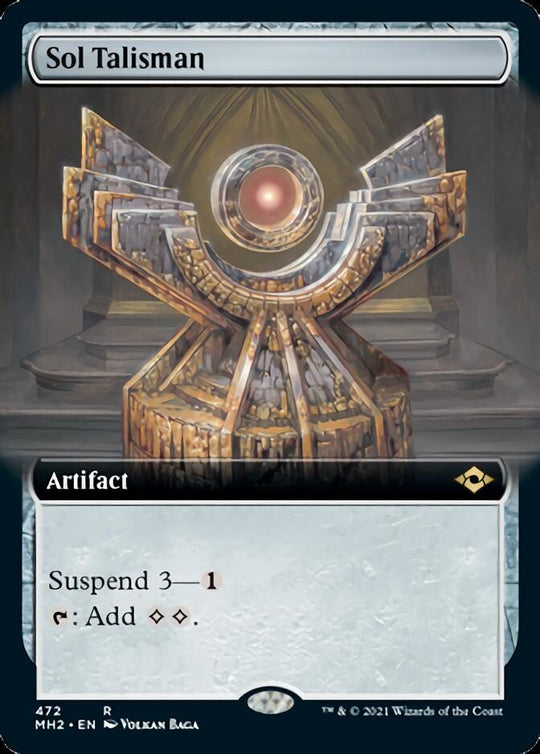 Sol Talisman (Extended Art) (MH2-472) - Modern Horizons 2: (Extended Art)