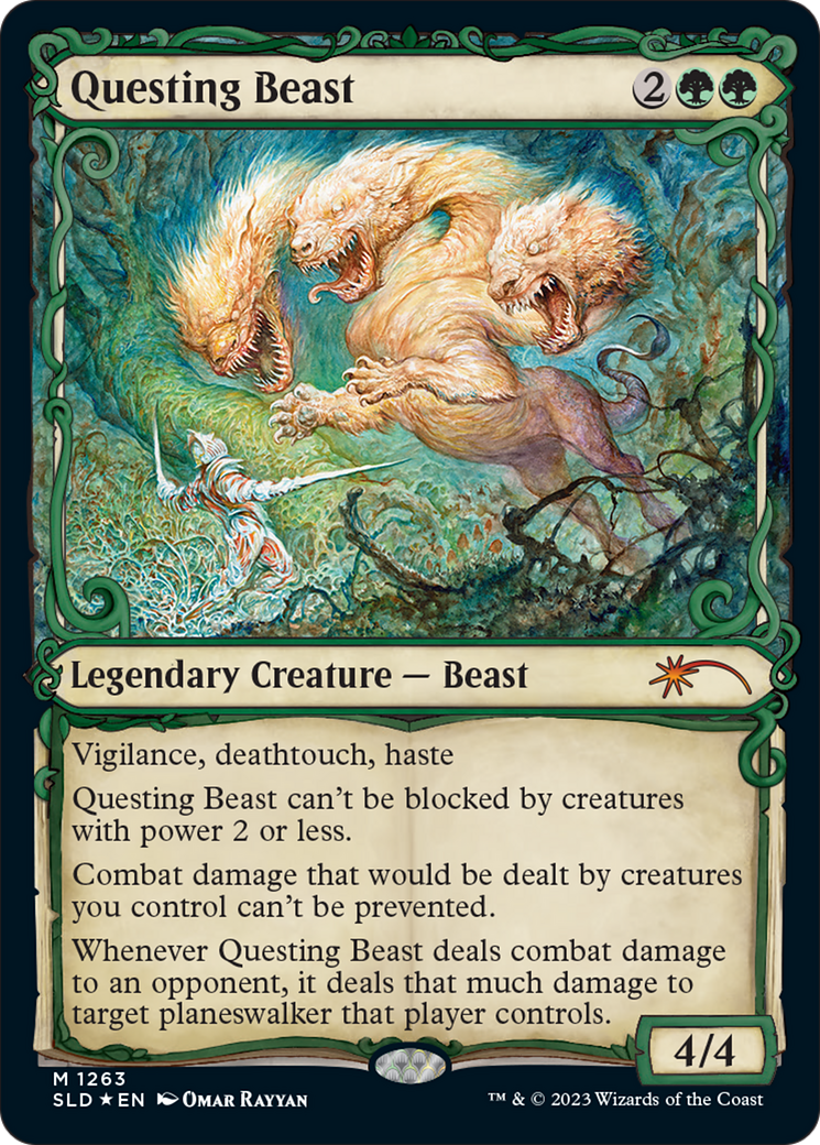 Questing Beast (Halo Foil) [Secret Lair Drop Series] | The CG Realm