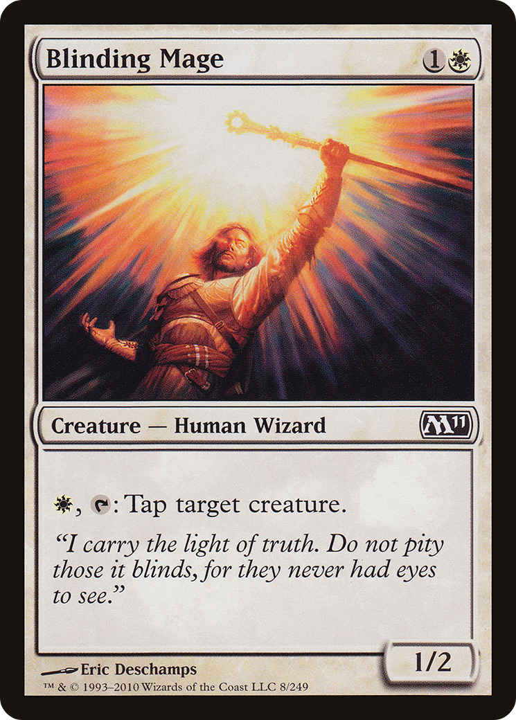Blinding Mage (M11-008) - Magic 2011