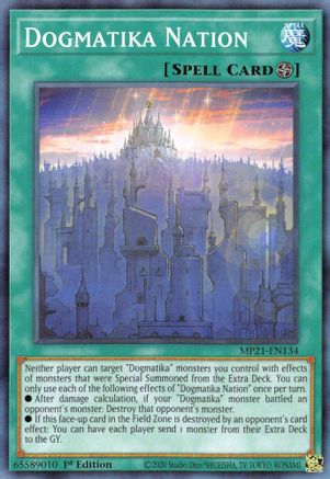 Dogmatika Nation (MP21-EN134) - 2021 Tin of Ancient Battles 1st Edition