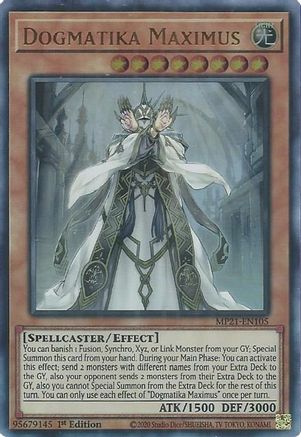 Dogmatika Maximus (MP21-EN105) - 2021 Tin of Ancient Battles 1st Edition