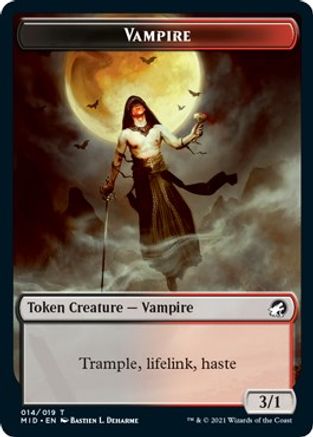 Vampire Token (MID-014) - Innistrad: Midnight Hunt