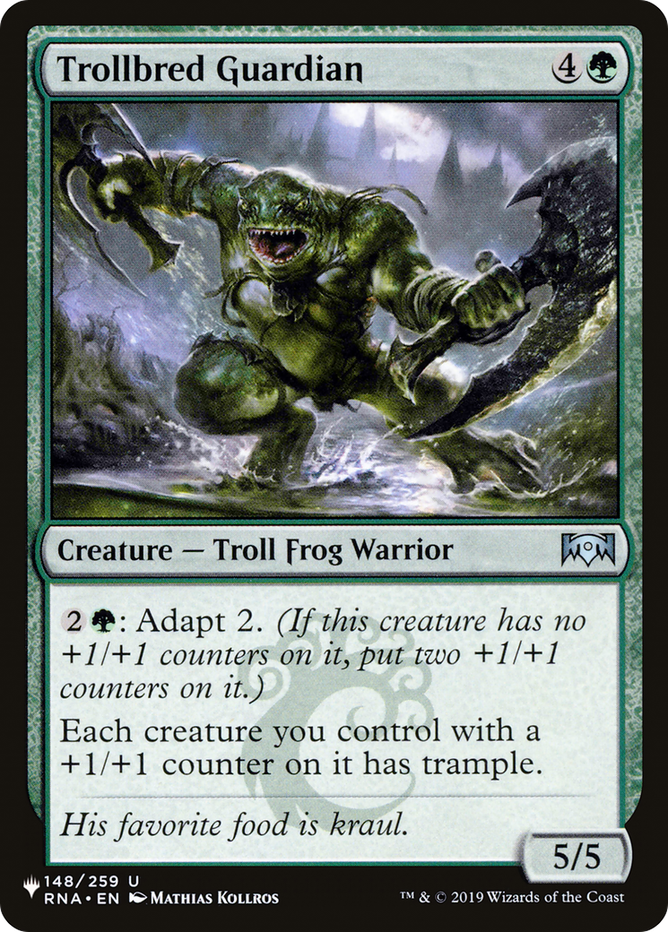 Trollbred Guardian [The List] | The CG Realm