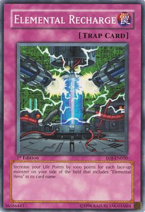 Elemental Recharge (EOJ-EN050) - Enemy of Justice Unlimited