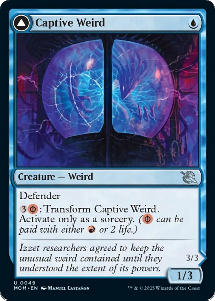 Captive Weird (MOM-049) - March of the Machine