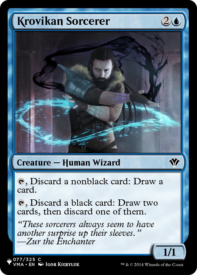 Krovikan Sorcerer [The List] | The CG Realm