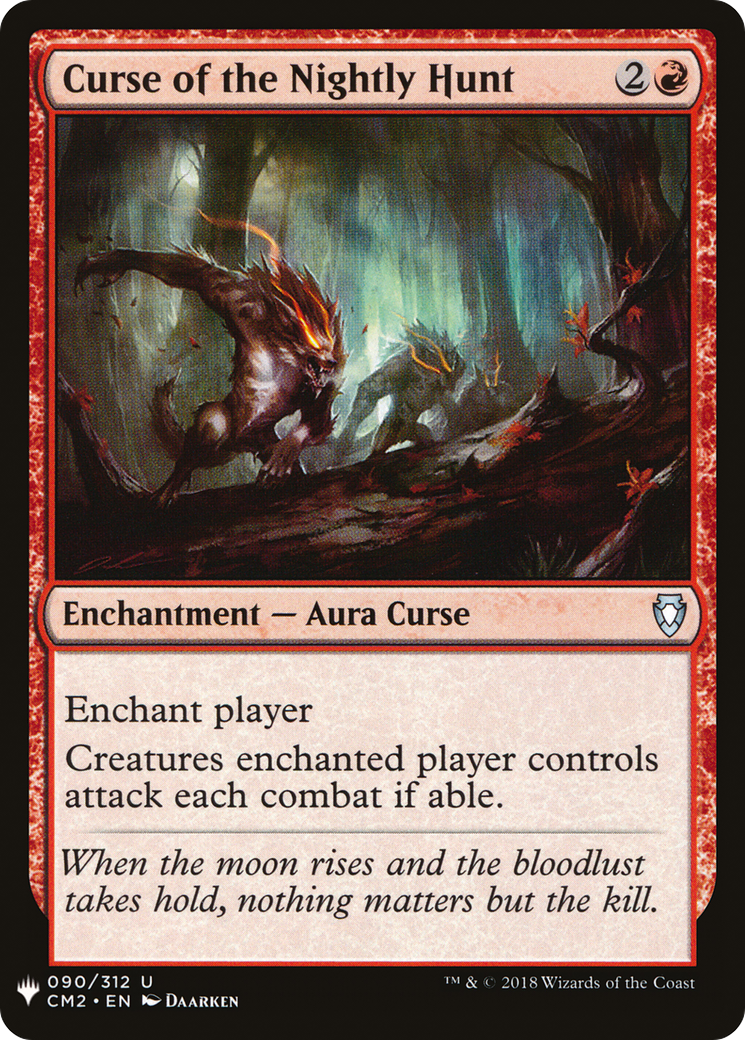 Curse of the Nightly Hunt (LIST-CM2-90) - The List