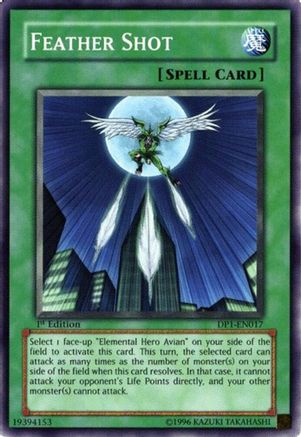 Feather Shot (DP1-EN017) - Duelist Pack 1: Jaden Yuki Unlimited