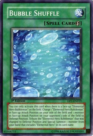 Bubble Shuffle (DP1-EN019) - Duelist Pack 1: Jaden Yuki Unlimited