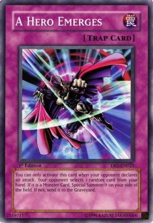 A Hero Emerges (DP1-EN025) - Duelist Pack 1: Jaden Yuki Unlimited