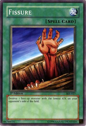 Fissure (SKE-027) - Starter Deck: Kaiba Evolution Unlimited