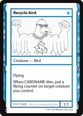Recycla-bird (2021 Edition) [Mystery Booster Playtest Cards] | The CG Realm