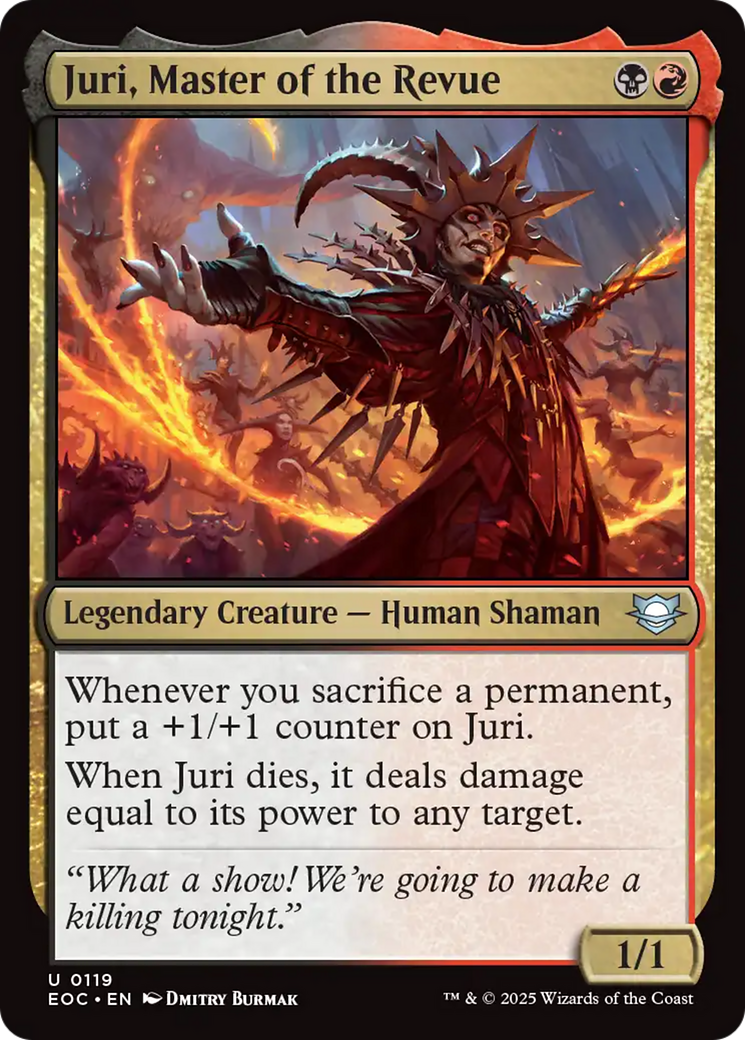 Juri, Master of the Revue [Edge of Eternities Commander] | The CG Realm