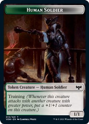Human Soldier Token (VOW-015) - Innistrad: Crimson Vow