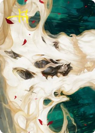 By Invitation Only Art Card (Gold-Stamped Signature) (ASVOW-007) - Art Series: Innistrad: Crimson Vow