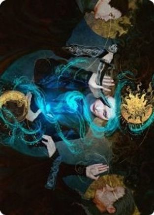 Witness the Future Art Card (ASVOW-027) - Art Series: Innistrad: Crimson Vow