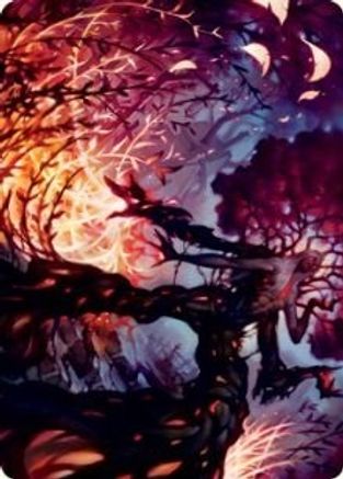 Splendid Reclamation Art Card (ASVOW-055) - Art Series: Innistrad: Crimson Vow