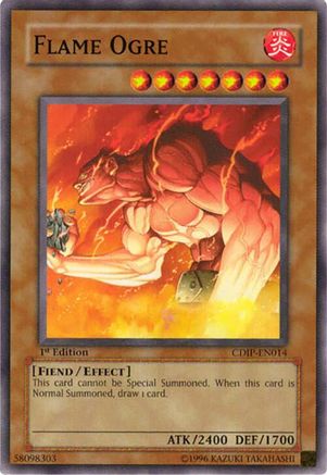 Flame Ogre (CDIP-EN014) - Cyberdark Impact Unlimited