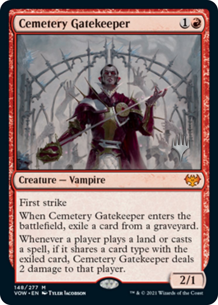 Cemetery Gatekeeper [Aetherdrift Promos] | The CG Realm