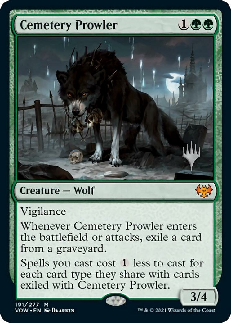 Cemetery Prowler (Promo Pack) [Aetherdrift Promos] | The CG Realm