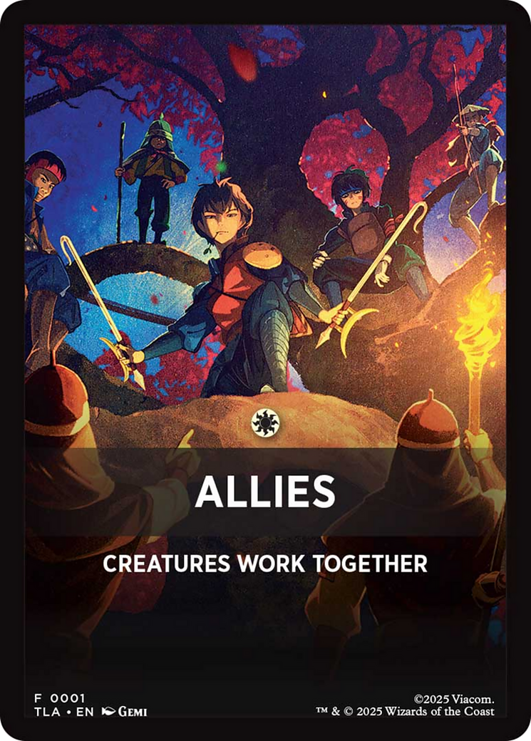 Allies Theme Card [Avatar: The Last Airbender: Eternal-Legal] | The CG Realm