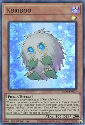 Kuriboo (BROL-EN003) - Brothers of Legend 1st Edition