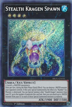 Stealth Kragen Spawn (BROL-EN031) - Brothers of Legend 1st Edition