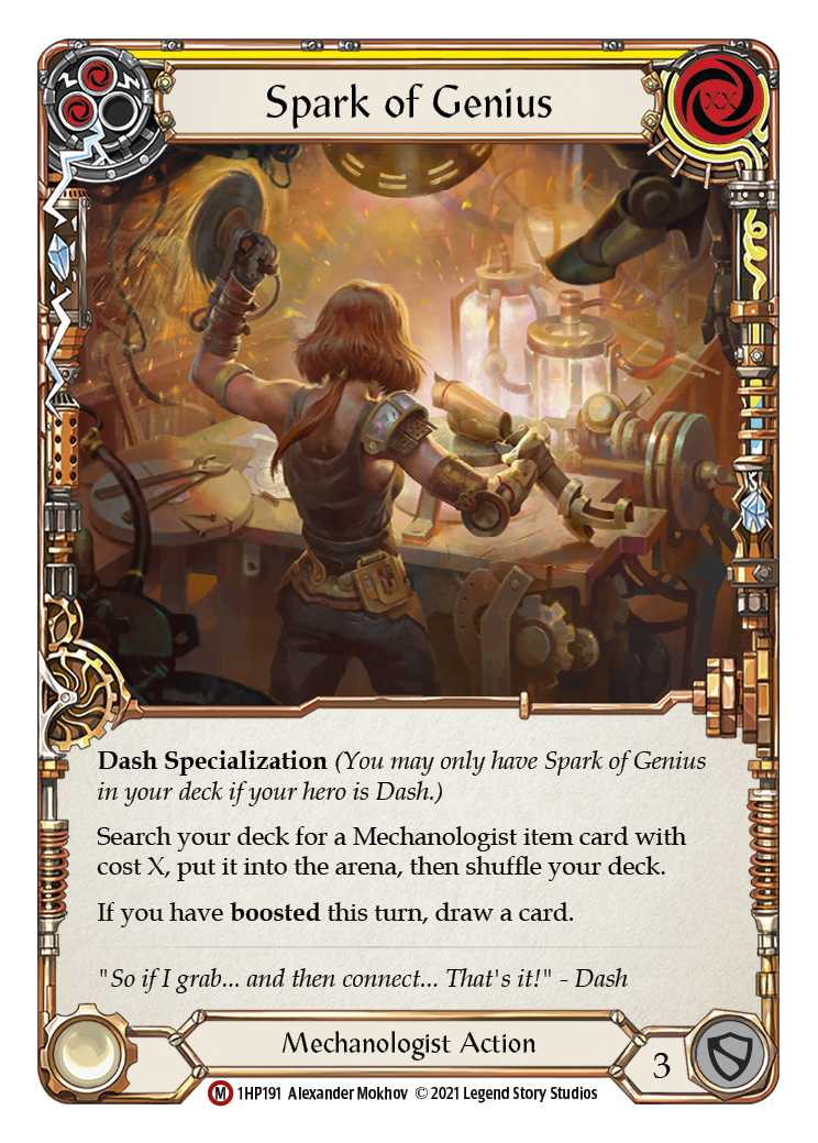 Spark of Genius [1HP191] (History Pack 1) | The CG Realm