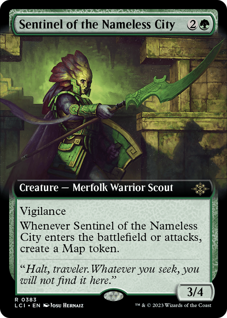 Sentinel of the Nameless City (Extended Art) [The Lost Caverns of Ixalan] | The CG Realm