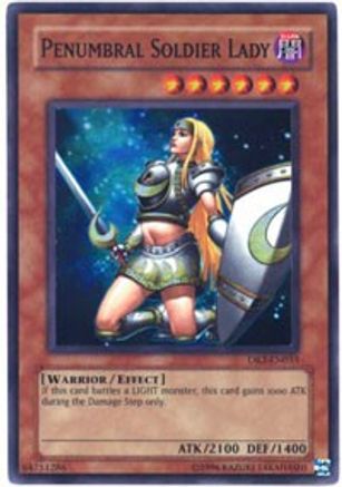 Penumbral Soldier Lady (DR3-EN033) - Dark Revelation Volume 3 Unlimited