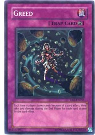 Greed (DR3-EN055) - Dark Revelation Volume 3 Unlimited