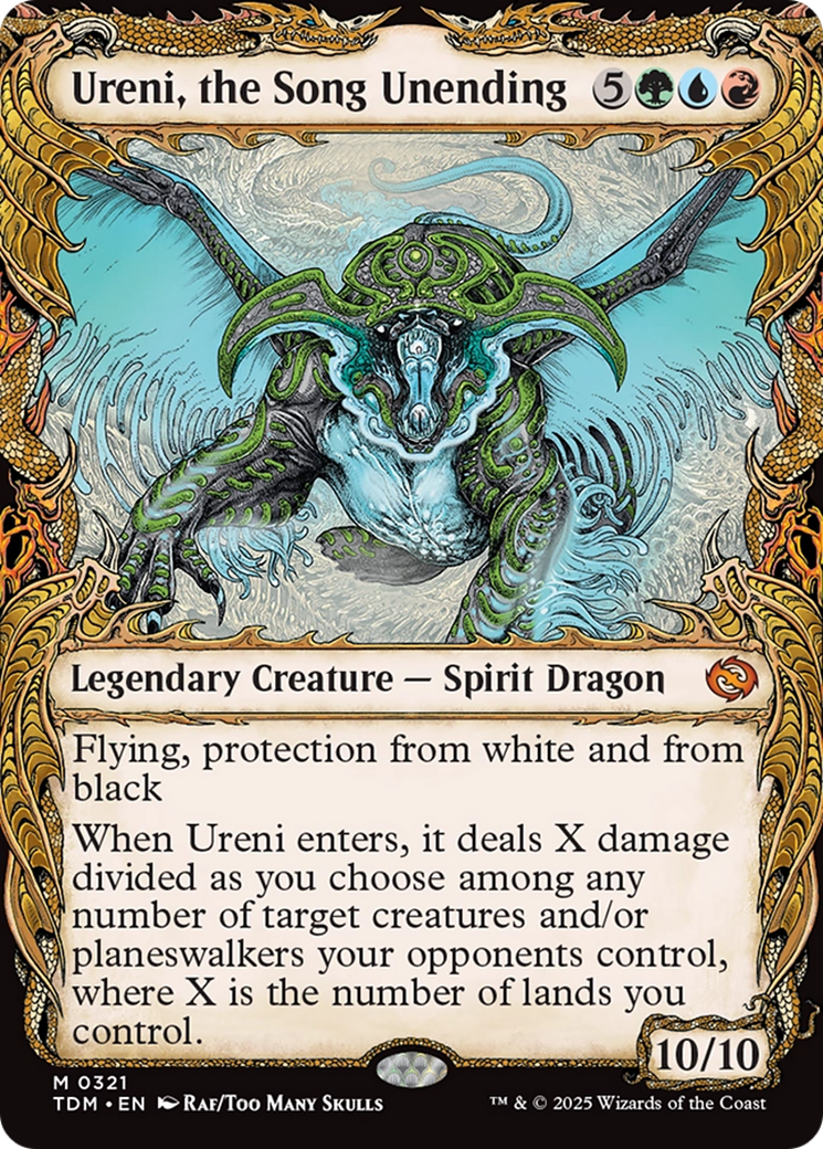 Ureni, the Song Unending (Showcase) [Tarkir: Dragonstorm] | The CG Realm