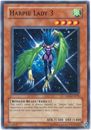 Harpie Lady 3 (DR3-EN079) - Dark Revelation Volume 3 Unlimited