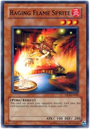 Raging Flame Sprite (DR3-EN080) - Dark Revelation Volume 3 Unlimited