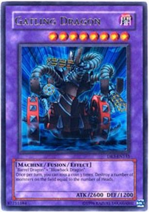 Gatling Dragon (DR3-EN155) - Dark Revelation Volume 3 Unlimited