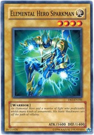 Elemental Hero Sparkman (DR3-EN184) - Dark Revelation Volume 3 Unlimited