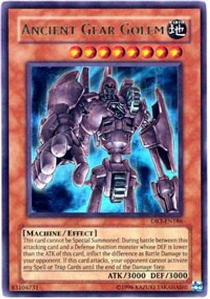 Ancient Gear Golem (DR3-EN186) - Dark Revelation Volume 3 Unlimited