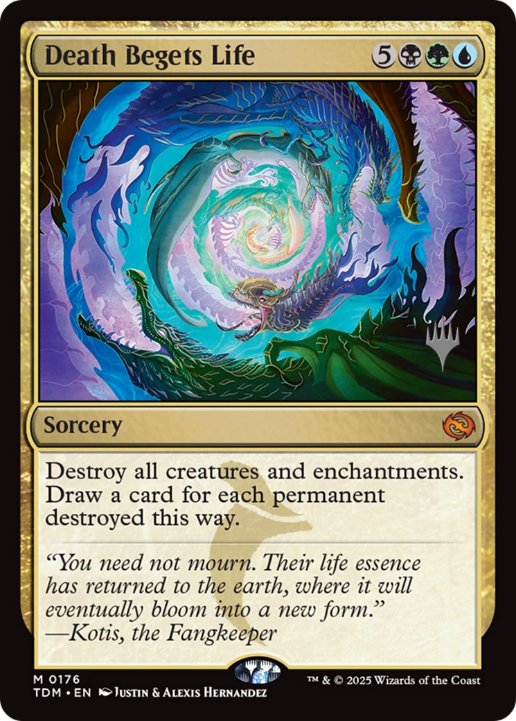 Death Begets Life (PPTDM-176) - Promo Pack: Tarkir: Dragonstorm