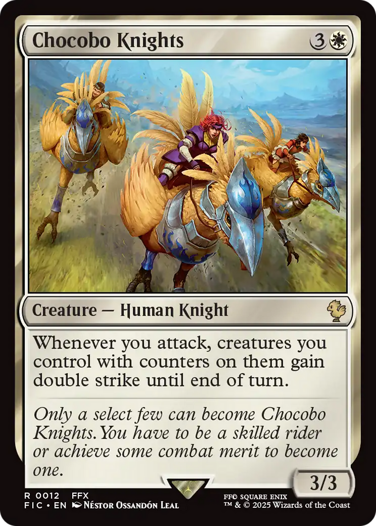 Chocobo Knights [FINAL FANTASY Commander] | The CG Realm