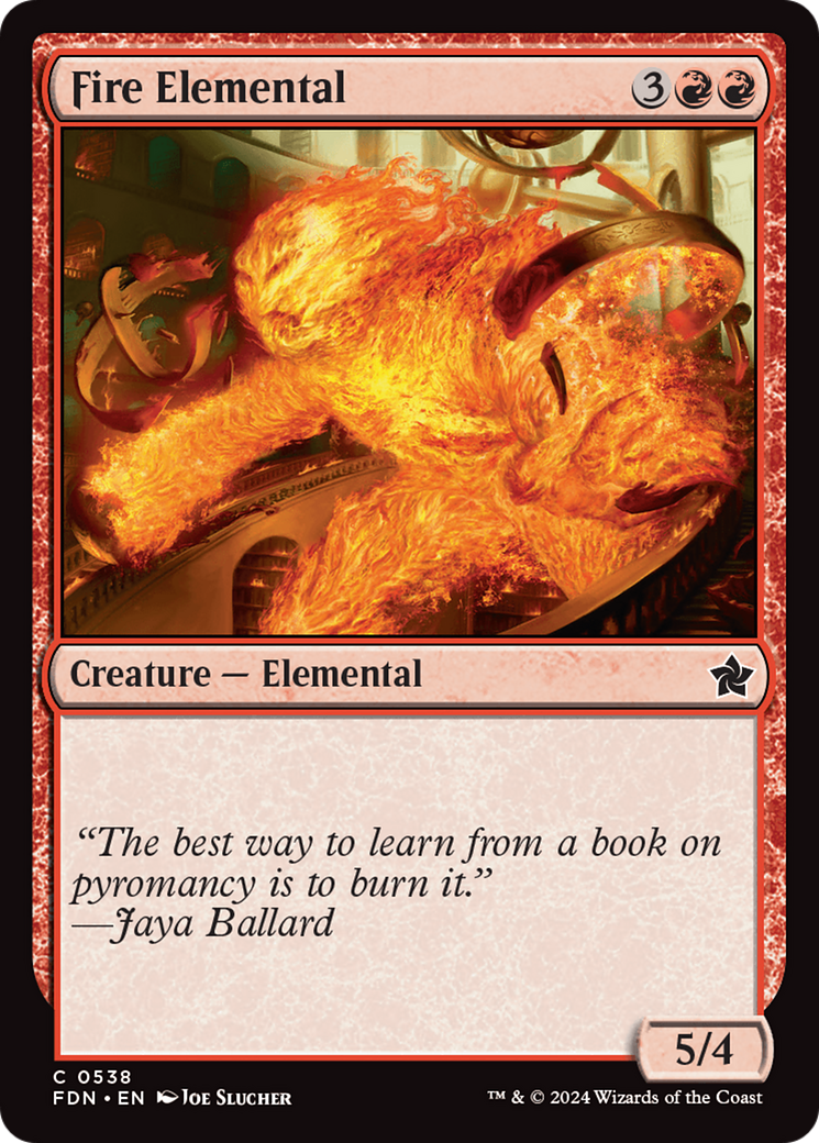 Fire Elemental [Foundations] | The CG Realm
