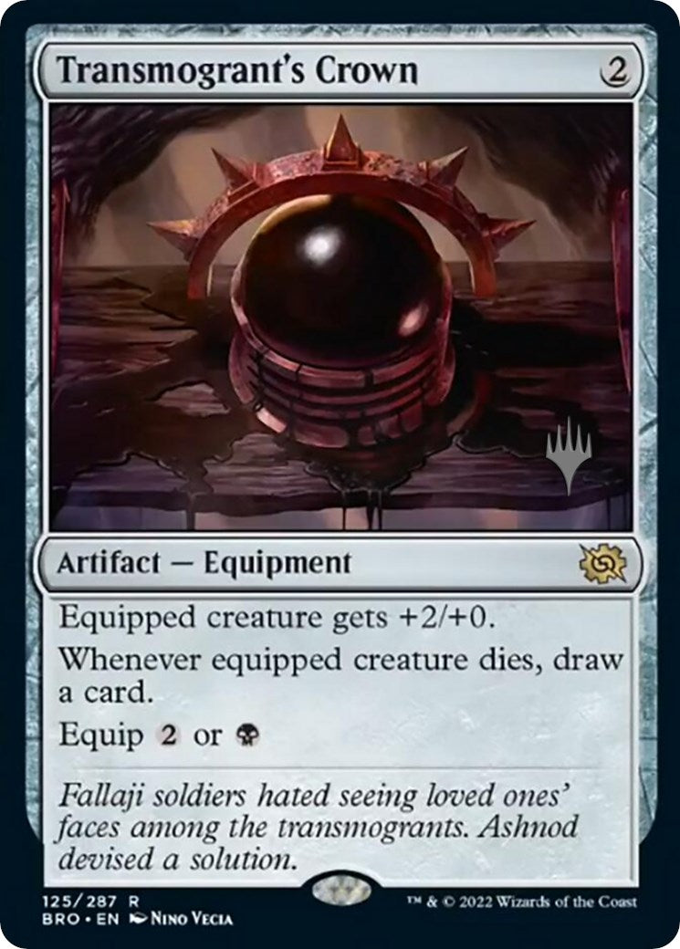 Transmogrant's Crown (Promo Pack) [The Brothers' War Promos] | The CG Realm