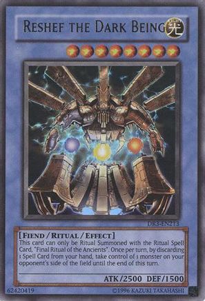 Reshef the Dark Being (DR3-EN213) - Dark Revelation Volume 3 Unlimited