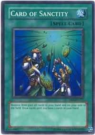 Card of Sanctity (DR3-EN217) - Dark Revelation Volume 3 Unlimited