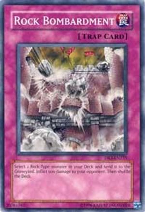 Rock Bombardment (DR3-EN235) - Dark Revelation Volume 3 Unlimited