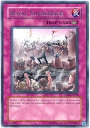 Royal Surrender (DR3-EN239) - Dark Revelation Volume 3 Unlimited