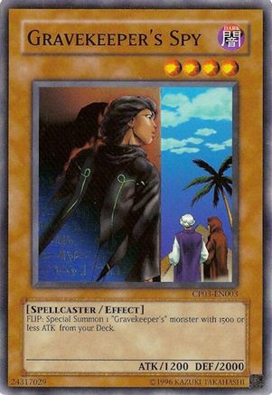 Gravekeeper's Spy (CP03-EN003) - Champion Pack 3 Unlimited
