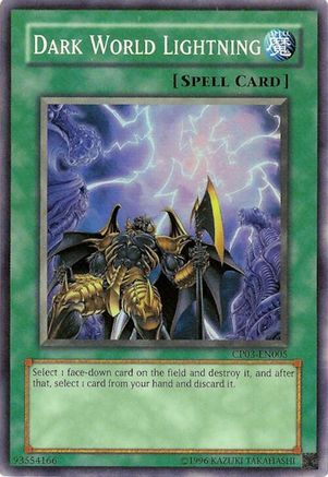Dark World Lightning (CP03-EN005) - Champion Pack 3 Unlimited