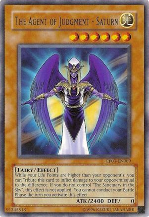 The Agent of Judgment - Saturn (CP03-EN009) - Champion Pack 3 Unlimited
