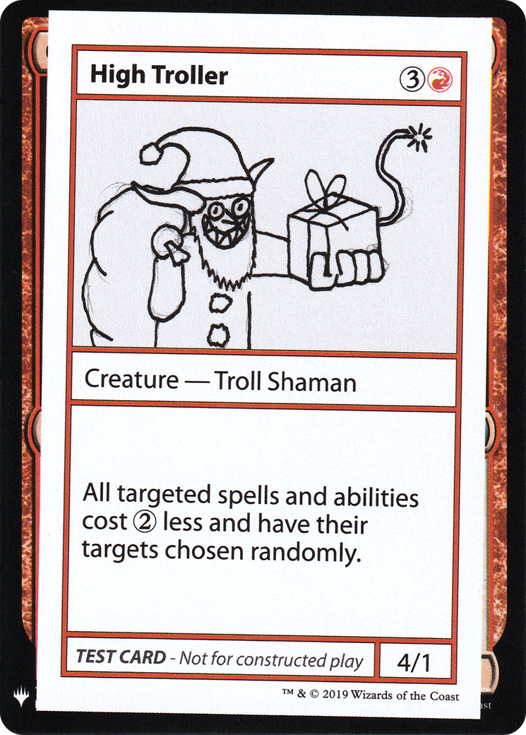 High Troller (CMB1-) - Mystery Booster Playtest Cards 2019